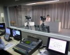 ホームルームの全校テレビ放送　校長先生のお話